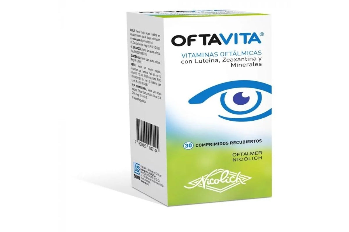 Oftavita X 30 Comprimidos - Farmacia