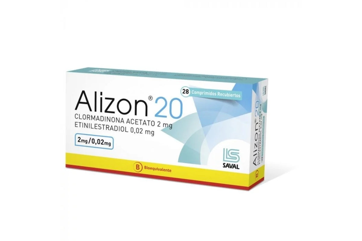 Alizon 20 X 28 Comprimidos Recubiertos - Saval