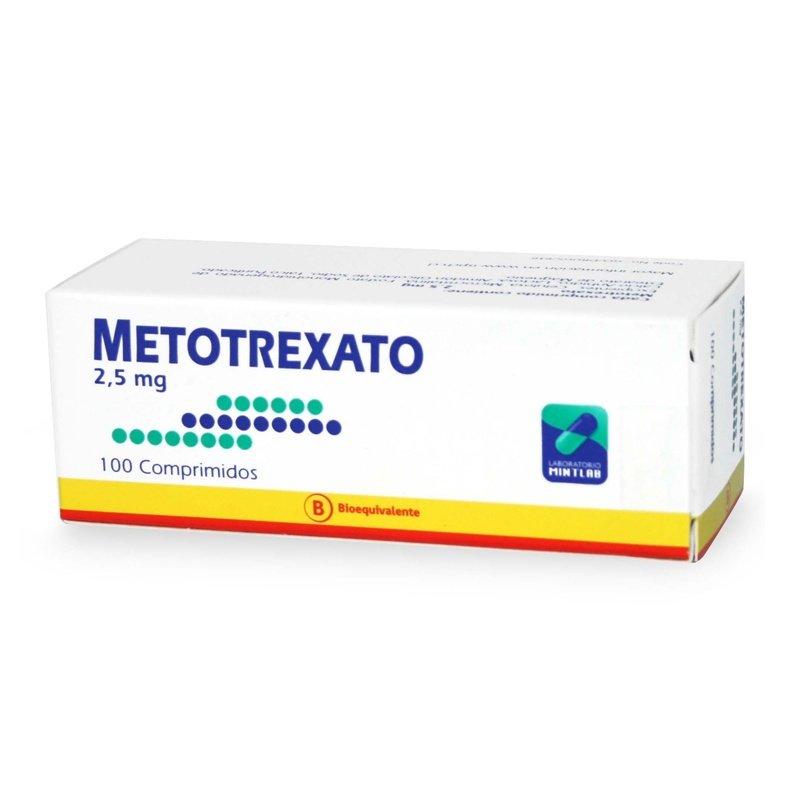 Metotrexato 2.5mg x 100 Comprimidos - MINTLAB - Farmacias San Martín