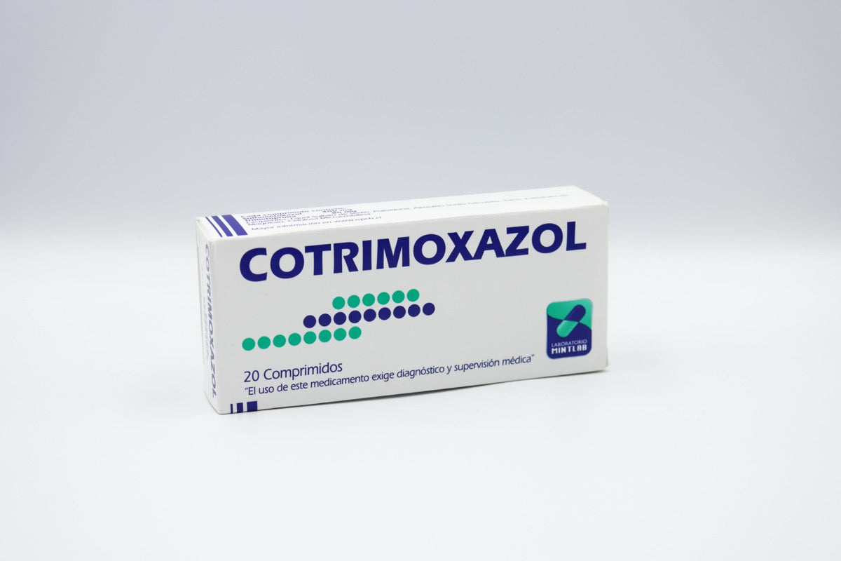 Cotrimoxazol 400/80 X 20 Comprimidos - Mintlab