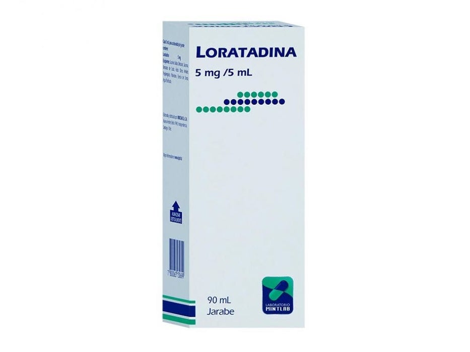 Loratadina 5Mg/5Ml Jarabe 90Ml - Mintlab