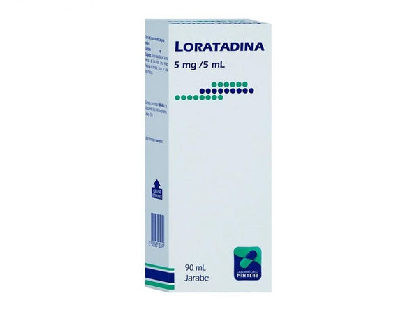 Loratadina 5mg/5ml Jarabe 90ml