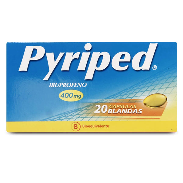 Pyriped 400mg x 20 Capsulas Blandas