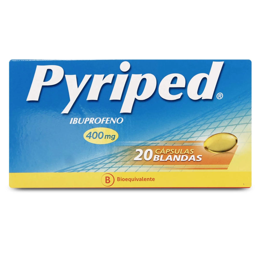PYRIPED 400MG X 20 CAPSULAS BLANDAS