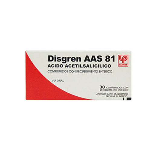 Disgren Aas Com 81 mg x 30
