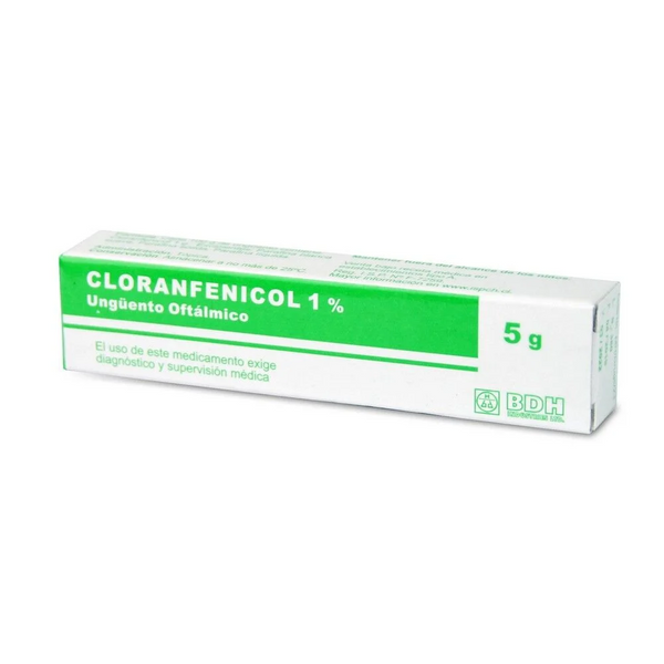 Cloranfenicol 1% Ungüento Oftalmico 5gr