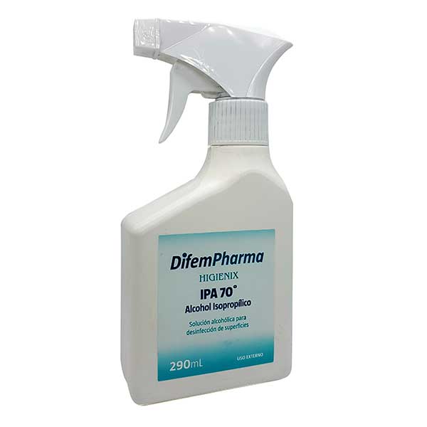 Alcohol Isopropilico 70º Solucion Spray 290ml