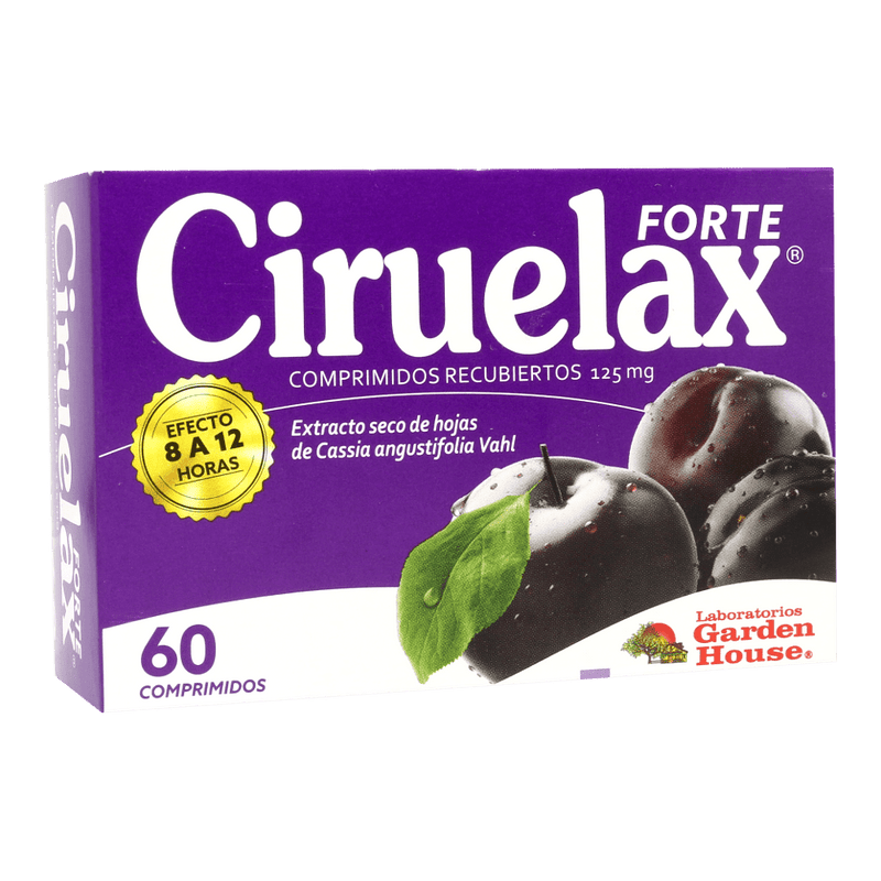 CIRUELAX FORTE COM X 60