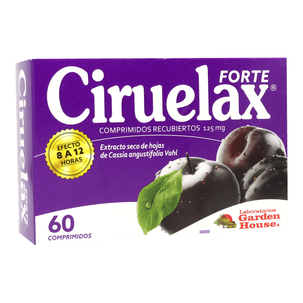 Ciruelax Forte Com x 60 - GARDEN HOUSE - Farmacias San Martín