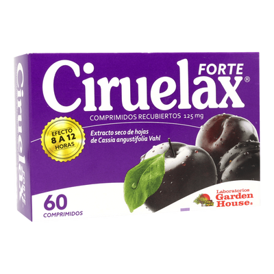 CIRUELAX FORTE COM X 60