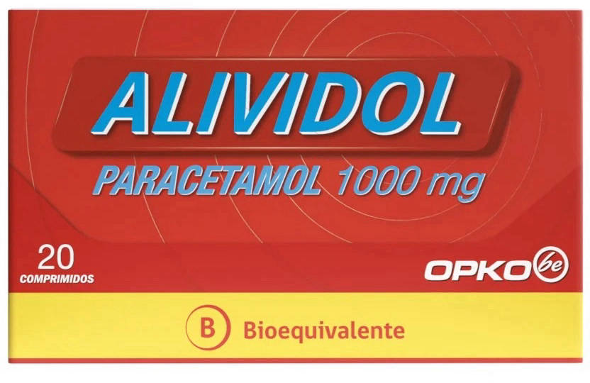 Alividol 1gr x 20 Comprimidos - OPKO - Farmacias San Martín