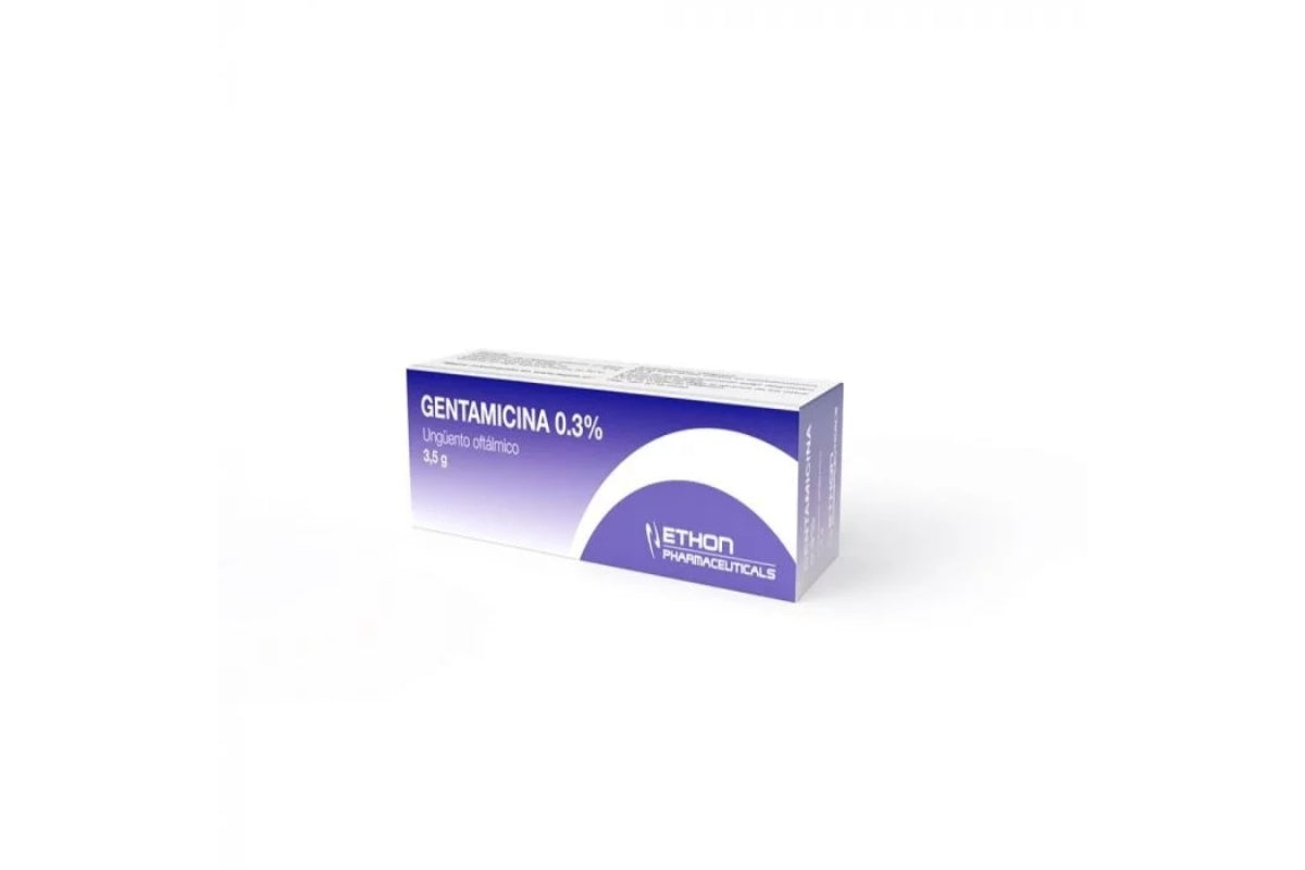 Gentamicina 0.3% Ungüento Oftalmico 3.5Gr - Ethon