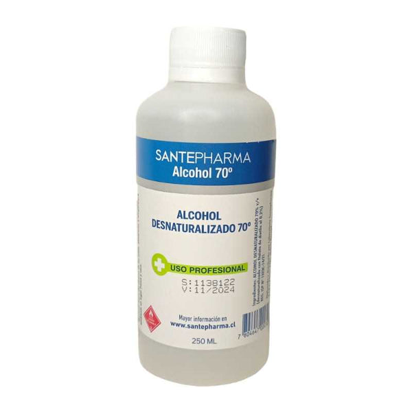 Alcohol 70º Desnaturalizado 250ml