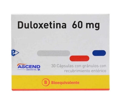 DULOXETINA 60MG X 30 CAPSULAS GRAN CON REC ENTERICO