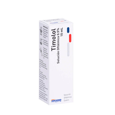 TIMOLOL 0.5% GOTAS OFTALMICAS 10ML