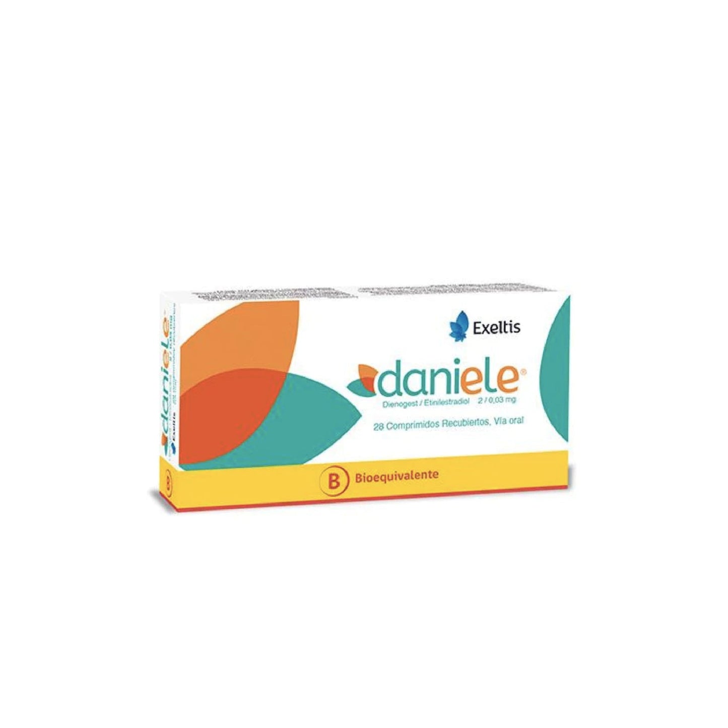 Daniele 2mg / 0.03mg x 28 Comprimidos Recubiertos - EXELTIS - Farmacias San Martín