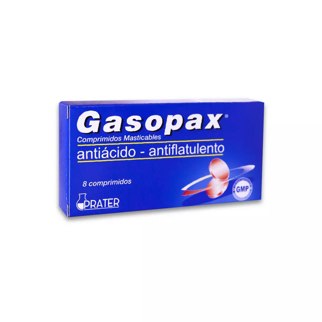 Gasopax Com x 8 - PRATER - Farmacias San Martín