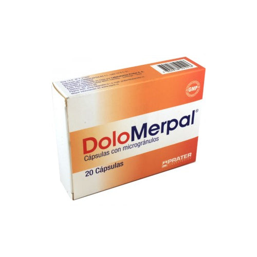 Dolomerpal x 20 Capsulas - PRATER - Farmacias San Martín