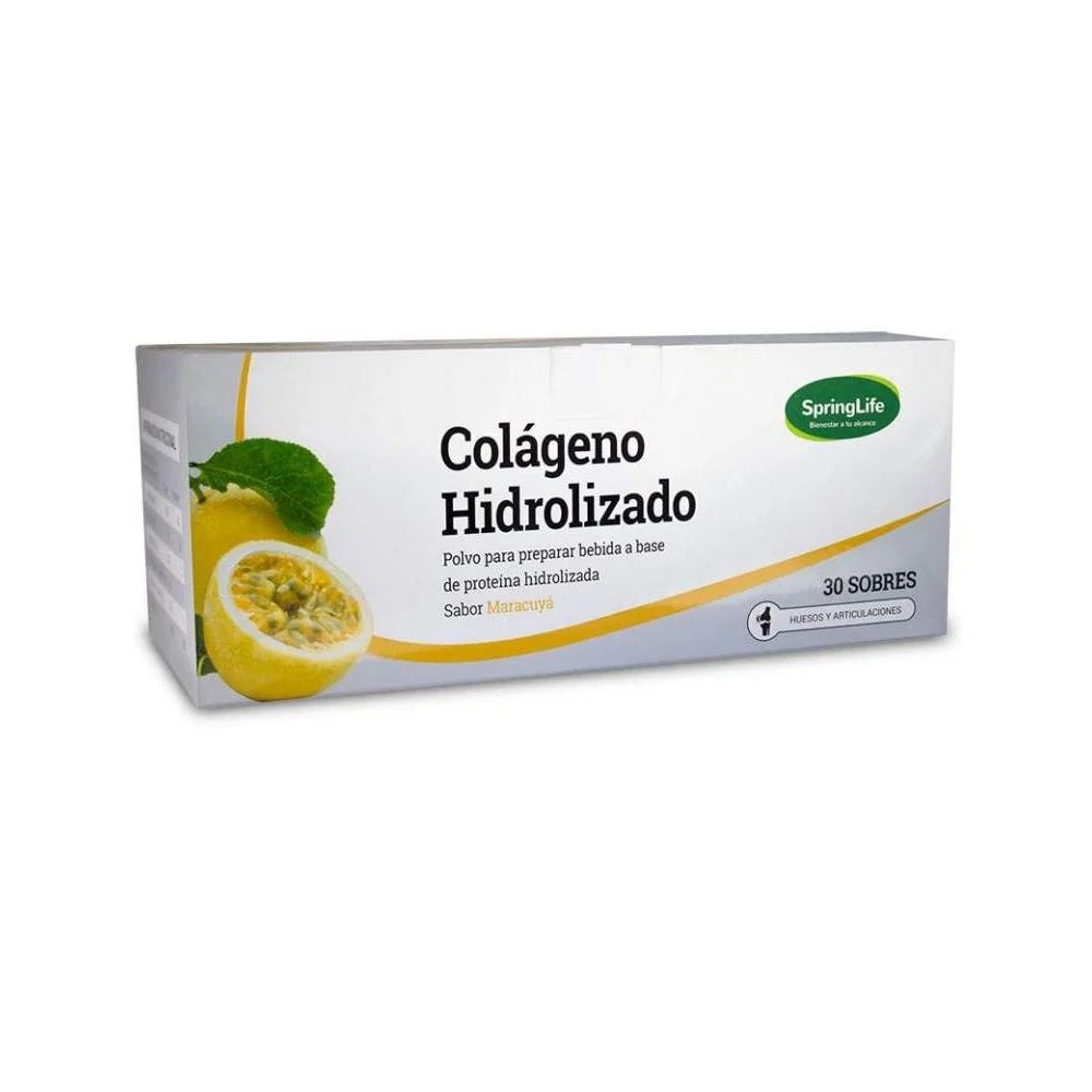 Colageno Hidrolizado 10gr Maracuya x 30 Sobres - SPRINGLIFE - Farmacias San Martín