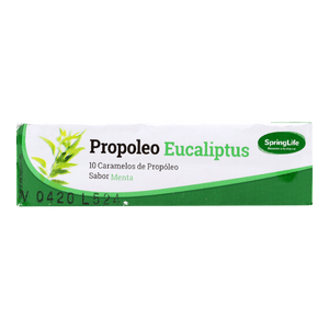 Imagen del producto Propoleo Eucaliptus Caramelos x10 Un de SPRINGLIFE