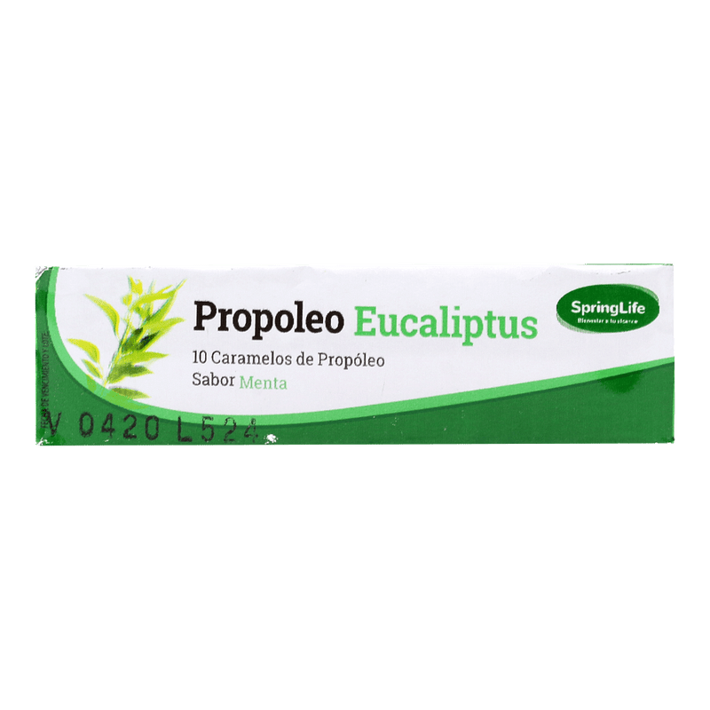 PROPOLEO EUCALIPTUS CARAMELOS X 10 UN
