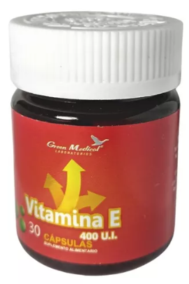 Vitamina e 400ui x 30 Capsulas Blandas - GREEN MEDICAL - Farmacias San Martín