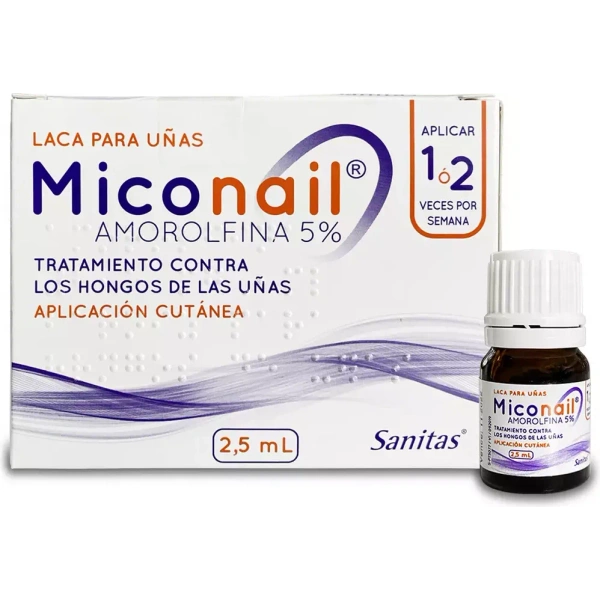 Miconail 5% Laca Para Uñas 2.5ml - Farmacias San Martín