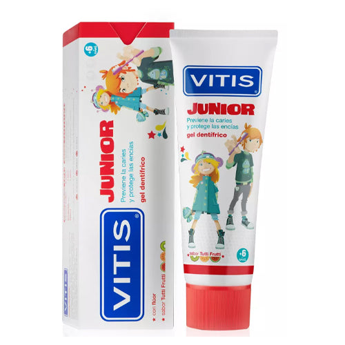 Vitis Pasta Junior 75ml - DENTAID - Farmacias San Martín