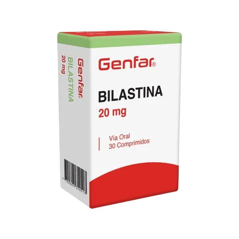 Bilastina 20mg x 30 Comprimidos - GENFAR - Farmacias San Martín