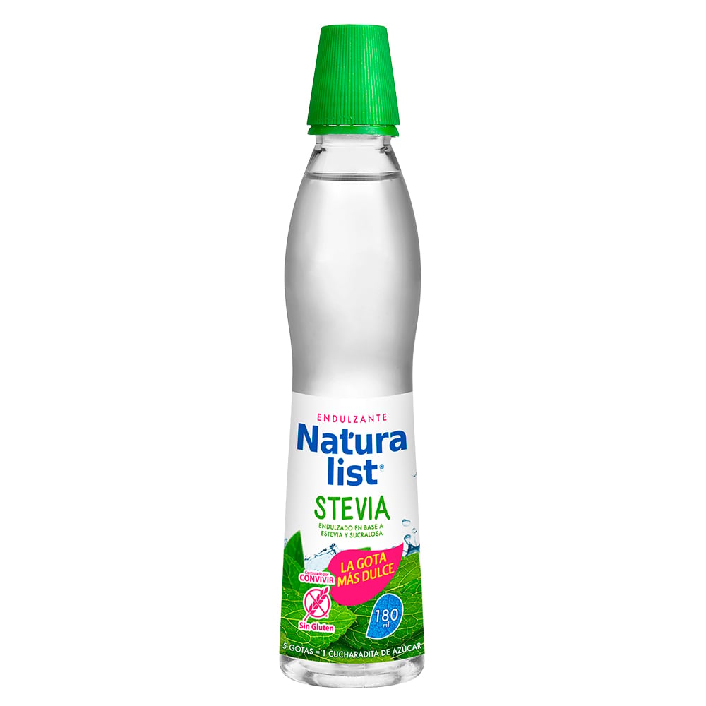 Naturalist Stevia Gotas 180ml - Farmacias San Martín