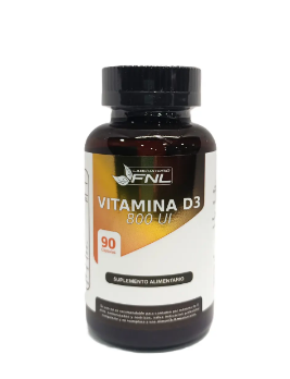 Vitamina D3 800ui x 90 Capsulas