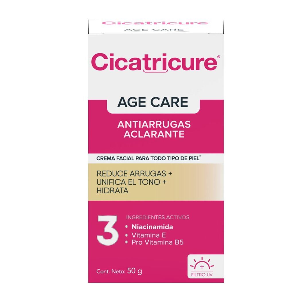 Cicatricure Age Care Aclarante x 50 G - CICATRICURE - Farmacias San Martín