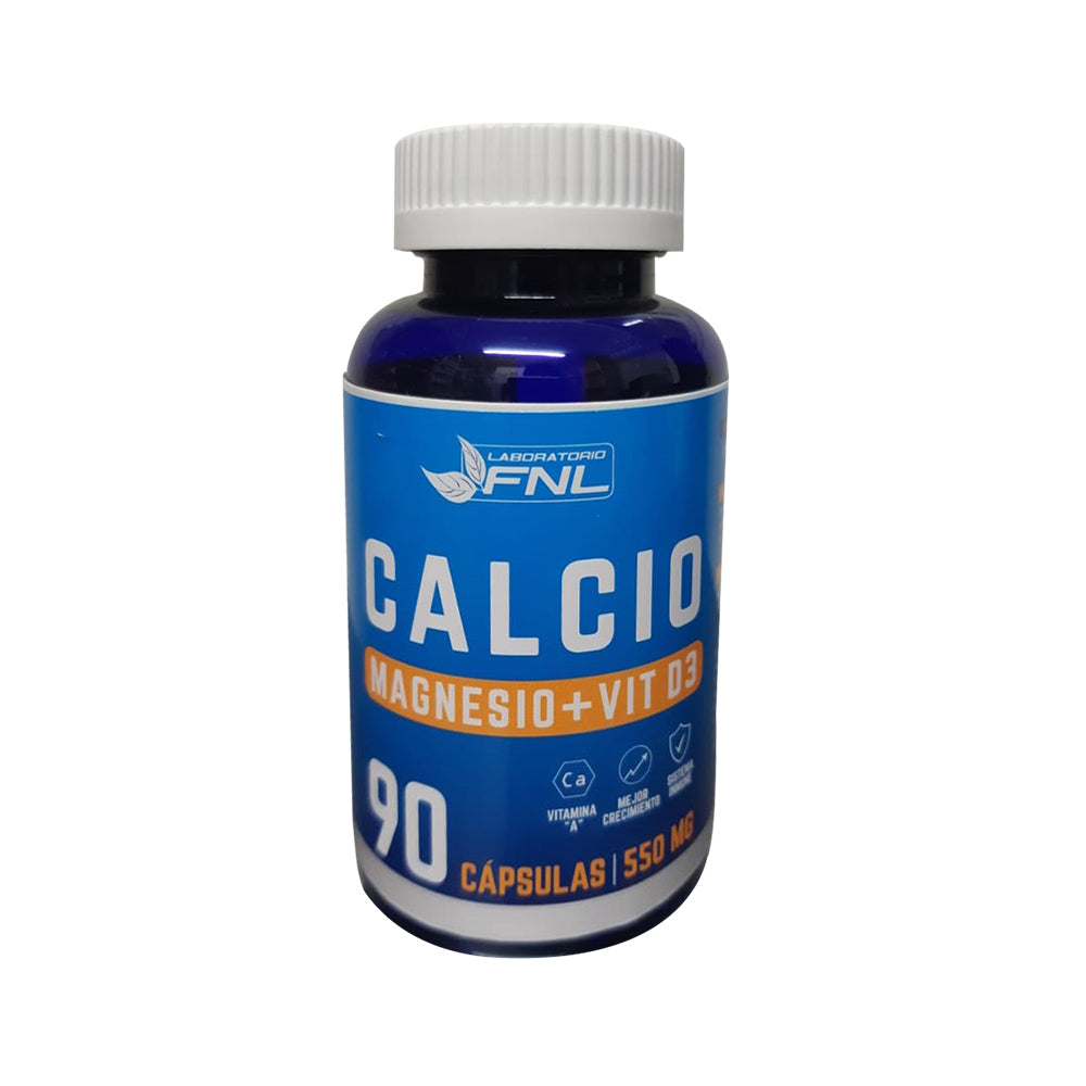 Calcio + Magnesio + D3 + Zinc x 90 Capsulas - FNL - Farmacias San Martín