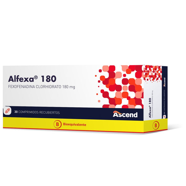 Alfexa 180mg x 30 Comprimidos Recubiertos