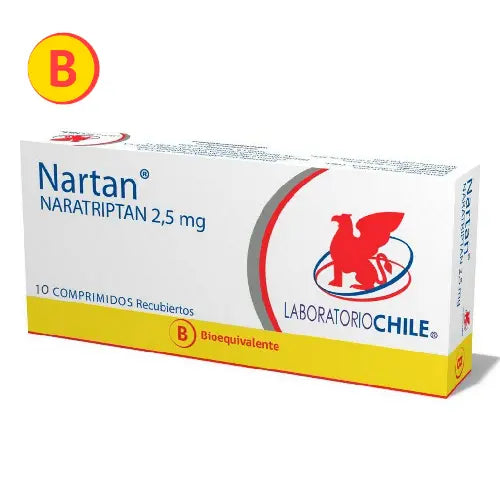 Nartan Com 2.5 mg x 10