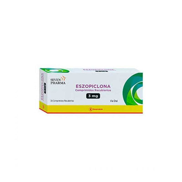 Eszopiclona 3mg x 30 Comprimidos Recubiertos