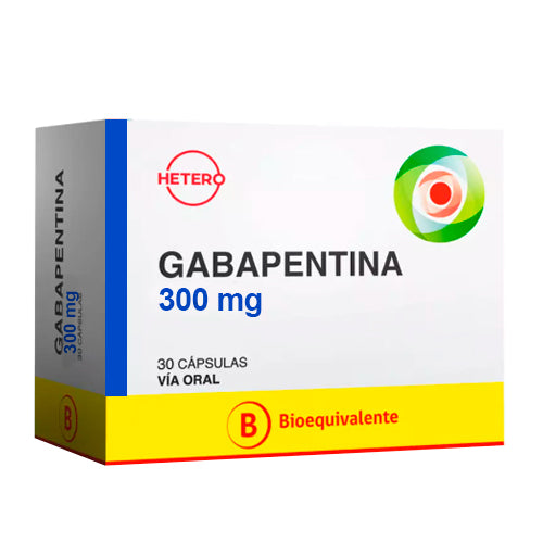 Gabapentina 300mg x 30 - SEVEN PHARMA - Farmacias San Martín