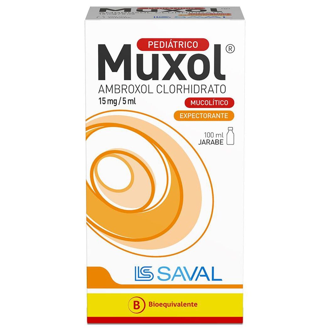Muxol 15Mg/5Ml Jarabe 100Ml - Saval