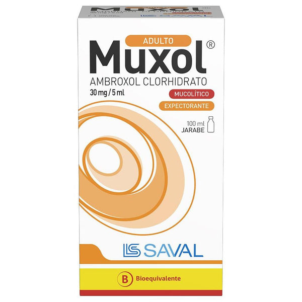 Muxol Adl Jbe 30 mg x 100 ml