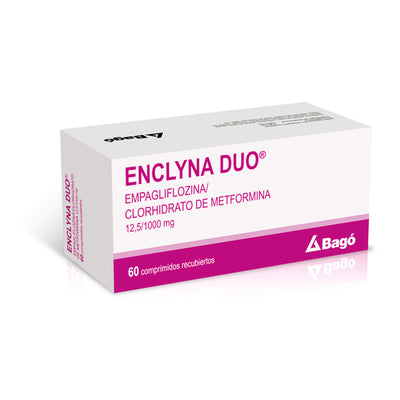 ENCLYNA DUO 12.5MG / 1000MG X 60 COMPRIMIDOS RECUBIERTOS