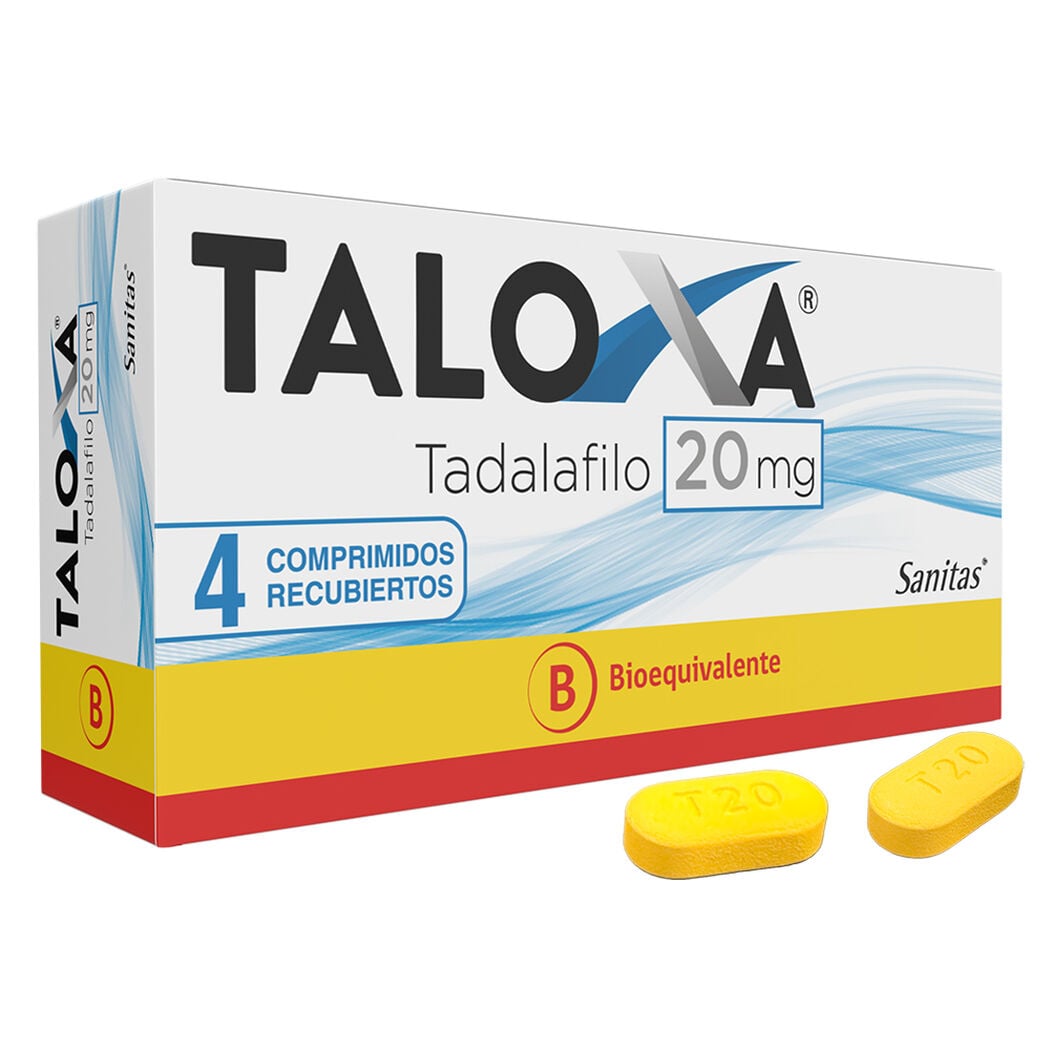 Taloxa 20mg x 4 - ANDROMACO - Farmacias San Martín