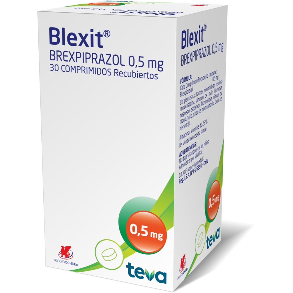 Imagen del producto Blexit 0.5 mg x30 comp. recub. de TEVA