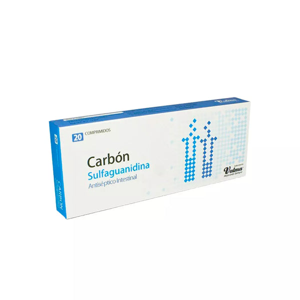 CARBON SULFAGUANIDINA COM X 20