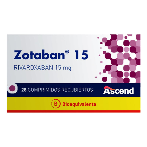 ZOTABAN 15MG X 28 COMPRIMIDOS RECUBIERTOS