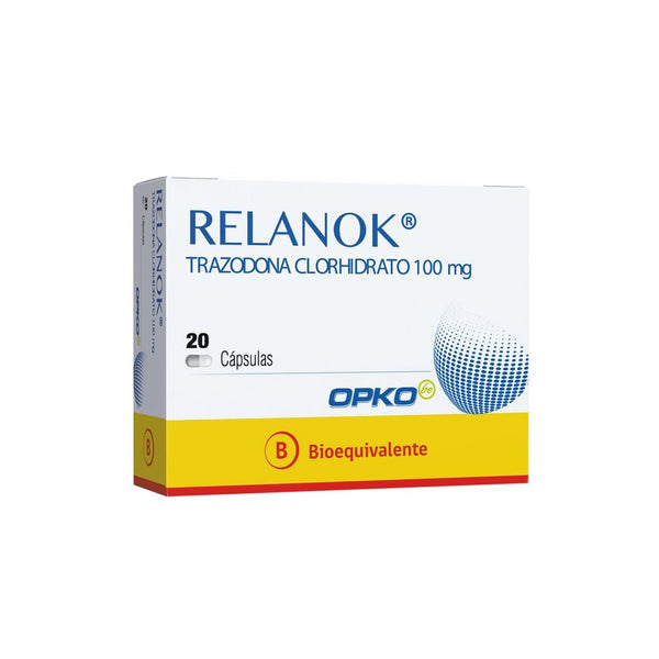 RELANOK 100MG X 20 CAPSULAS