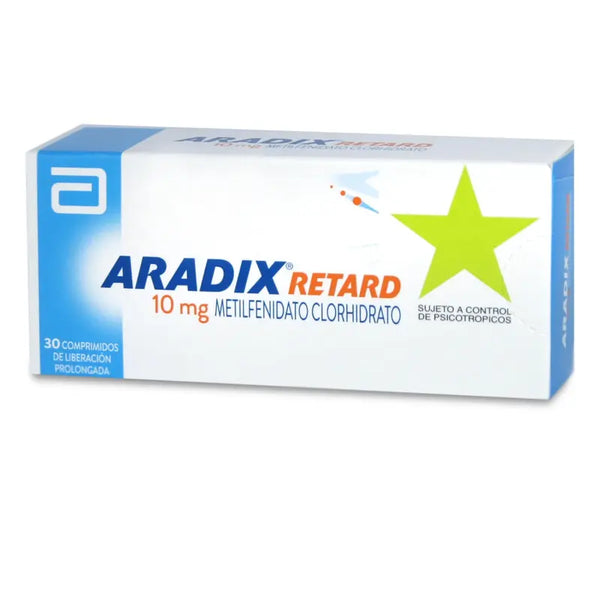 Imagen del producto Aradix Retard 10 mg x30 comp. De Lib Prolong de ABBOTT