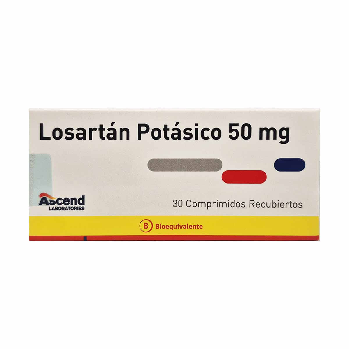 Imagen del producto Losartan 50 mg x30 comp. recub. de ASCEND