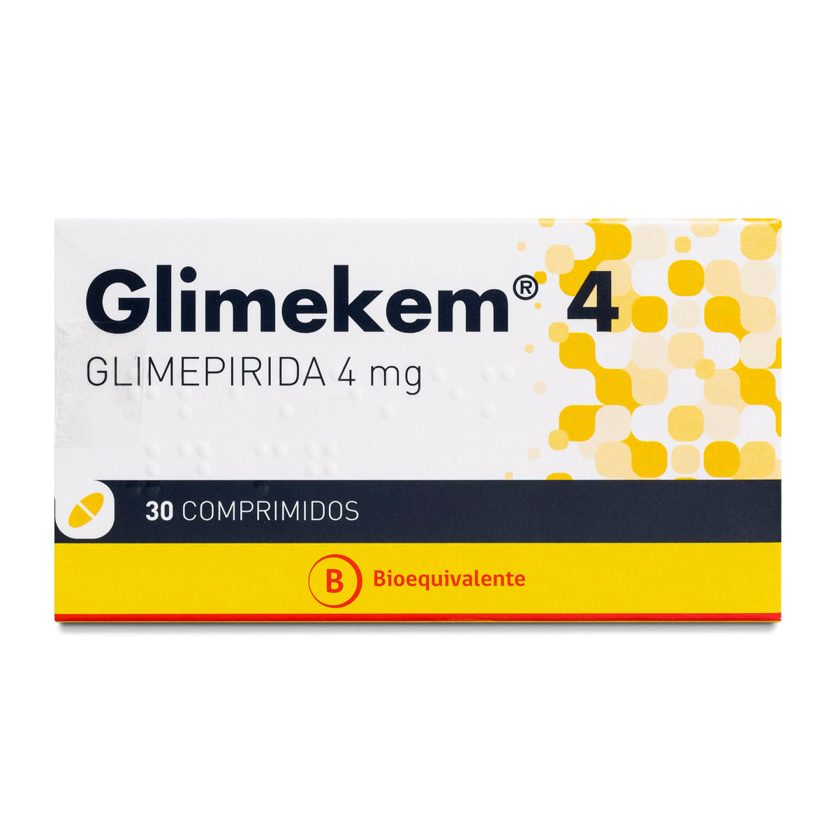 Glimekem 4mg x 30 - ASCEND - Farmacias San Martín