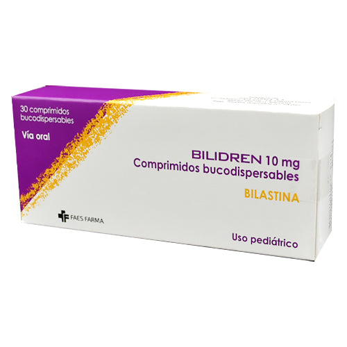 Bilidren Com 10 mg x 30 - FAES FARMA - Farmacias San Martín