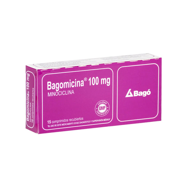 Bagomicina Com 100 mg x 15